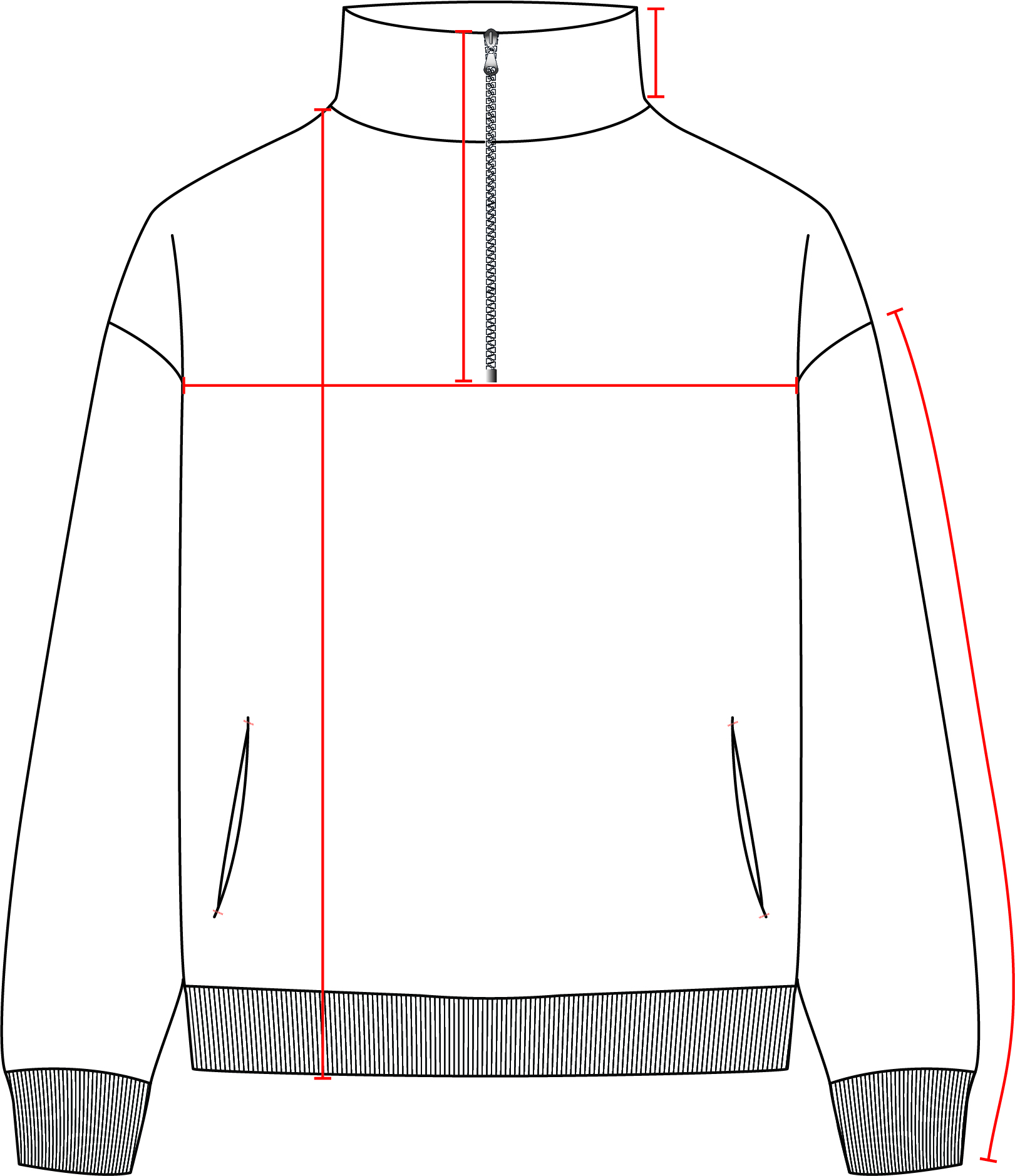 PARTIMENTOのDrawing Half Sweatshirt MUSINSA | PARTIMENTO Drawing Half Sweatshirt Khaki Grey